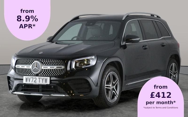Used 2022 Mercedes GLB220 AMG line SUV | £27,615 (Fair price) - Image 1/3