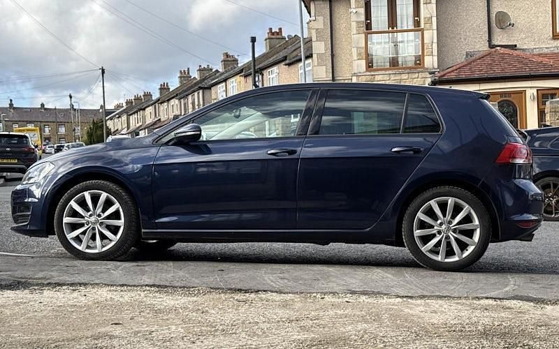 Used VW Golf VII GT 150 HP (110 kW) 2014 Blue Hatchback