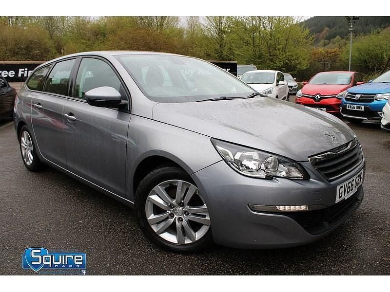 Begagnad Peugeot 308 SW Active 2016 Grå Kombi