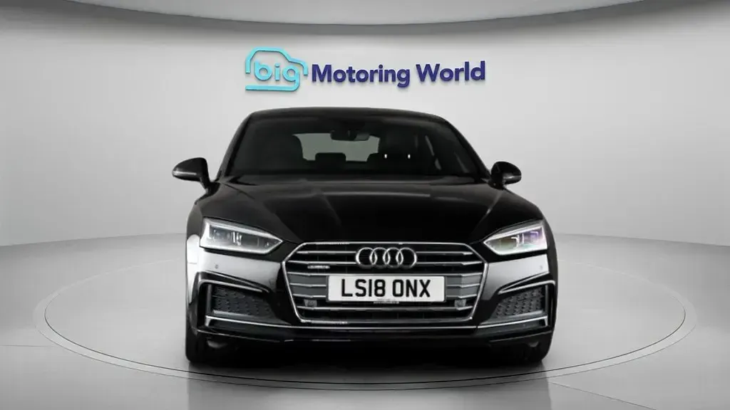 Usado Audi A5 Sportback S-Line 252 CV (185 kW) 2018 Negro Utilitario