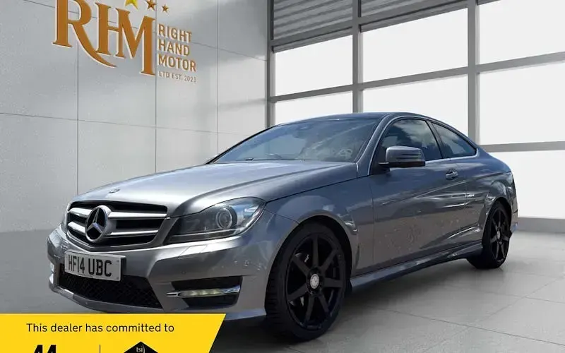 Used Mercedes C250 Sport Edition 204 HP (150 kW) 2014 Silver Coupe