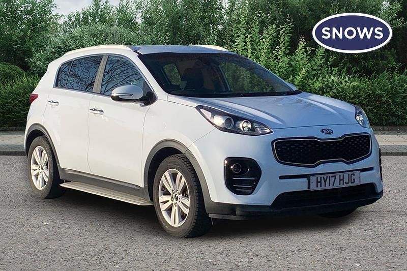 Used Kia Sportage 114 HP (83 kW) 2017 White SUV