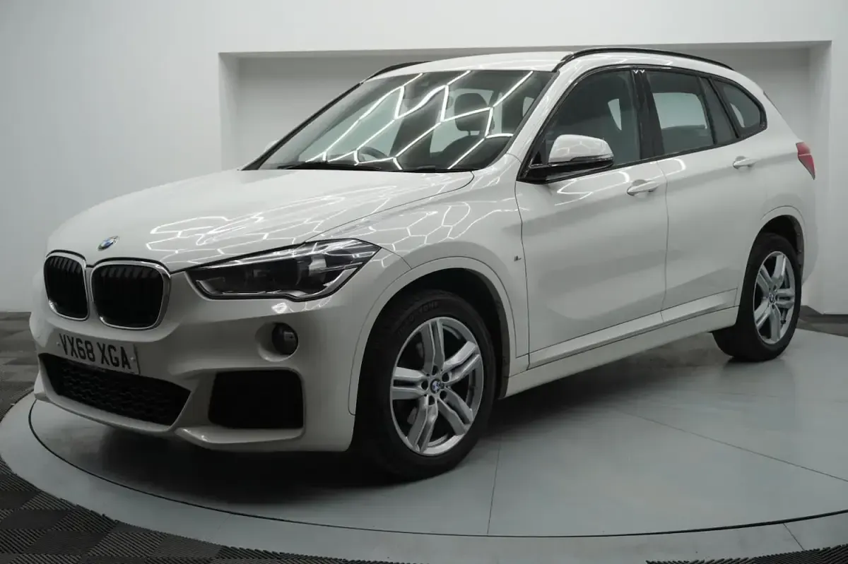 Used BMW X1 M Sport 150 HP (110 kW) 2018 White SUV