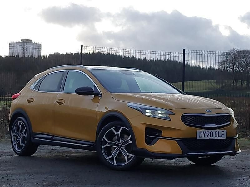 Yellow Used 2020 Kia XCeed First Edition SUV | £15,498 (Fair price) - Image 1/4