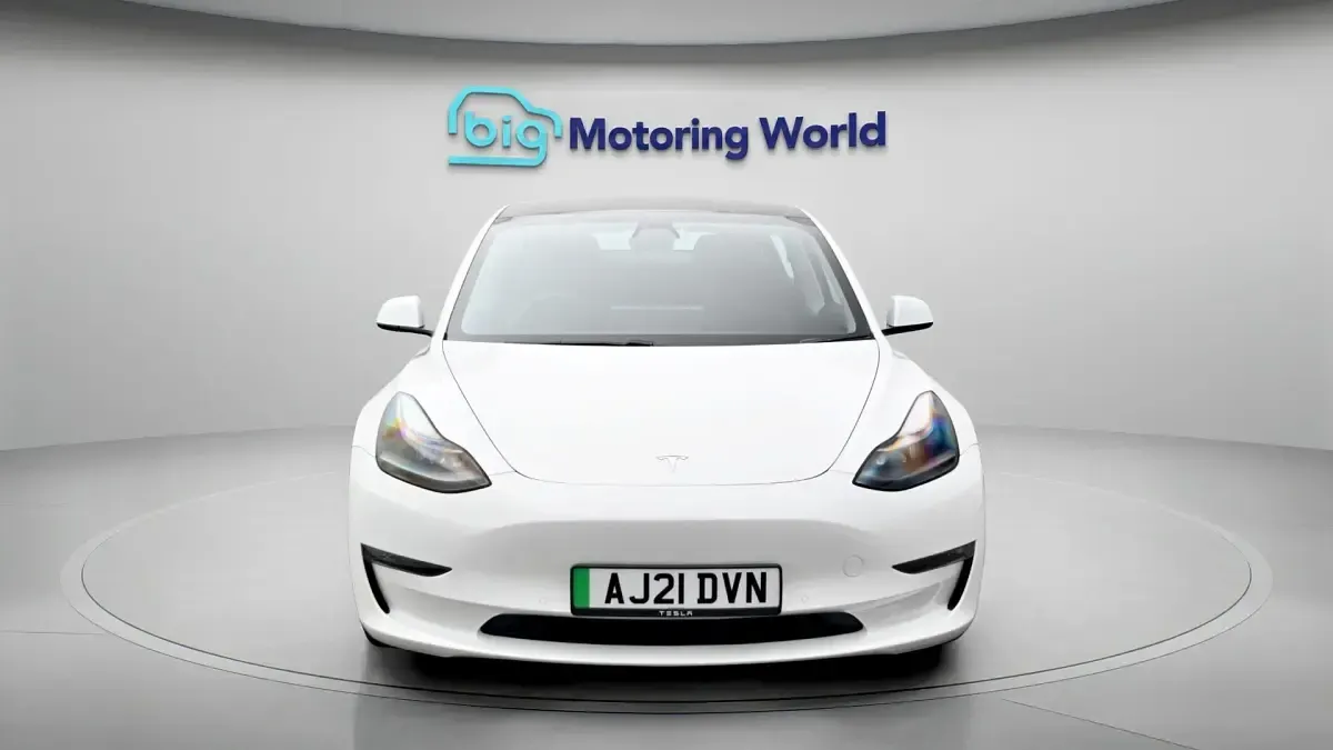 Used Tesla Model 3 Long Range AWD 366 kW (498 HP) 2021 White Sedan