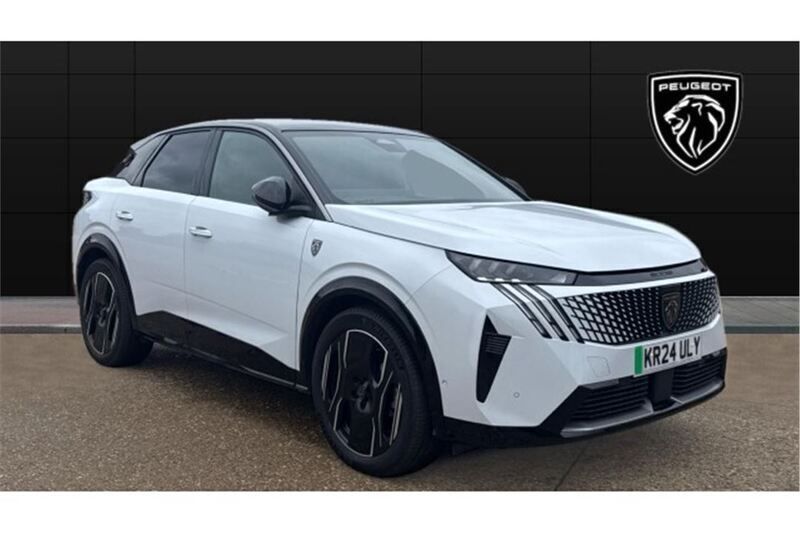 White Used 2024 Peugeot e-3008 GTi SUV | £35,495 - Image 1/4