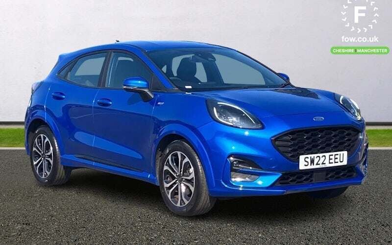 Blue Used 2022 Ford Puma ST-Line Hatchback | £15,599 (Good price) - Image 1/4