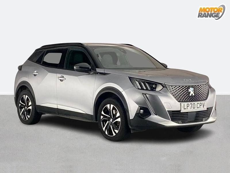 Grey Used 2021 Peugeot e-2008 GTi SUV | £11,795 (Fair price) - Image 1/4