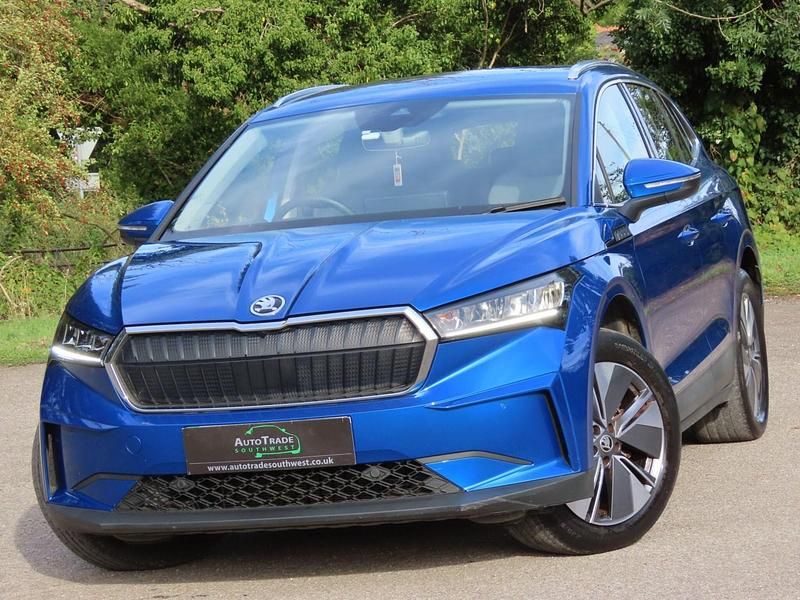 Blue Used 2023 Skoda Enyaq iV ecoSuite SUV | £24,994 (Fair price) - Image 1/4