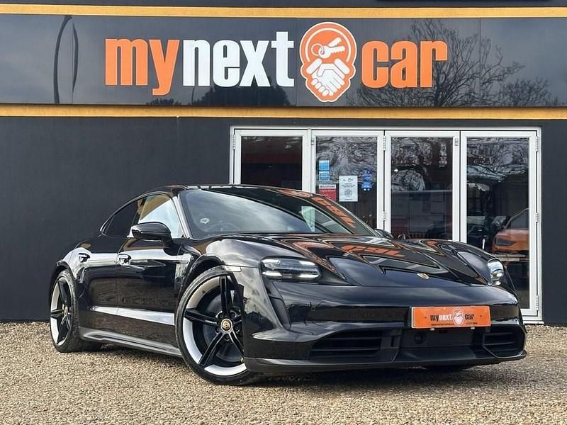 Black Used 2020 Porsche Taycan Performance Package Sedan | £59,995 - Image 1/4