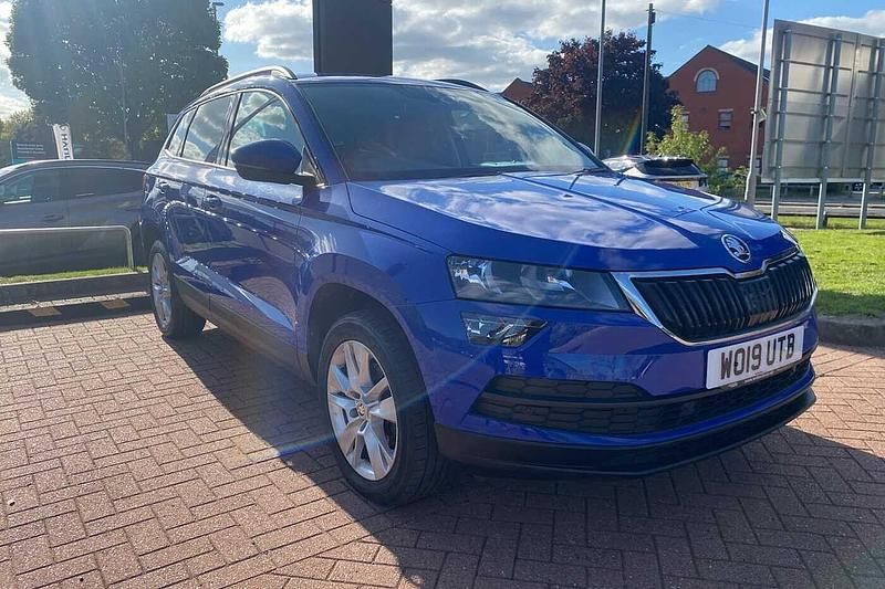 Blue Used 2019 Skoda Karoq SE Technology SUV | £12,750 (Good price) - Image 1/4