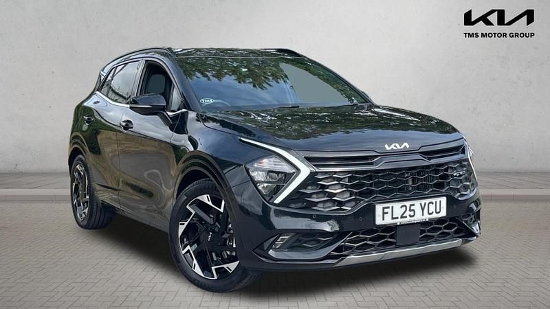 Black Used 2025 Kia Sportage GT-Line SUV | £26,594 (Super price) - Image 1/3