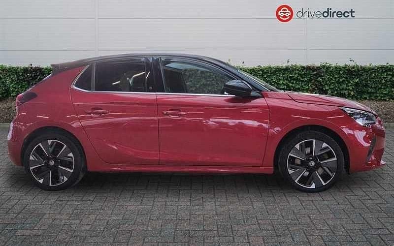 Used Vauxhall Corsa-e Elite 100 kW (136 HP) 2020 Red Hatchback