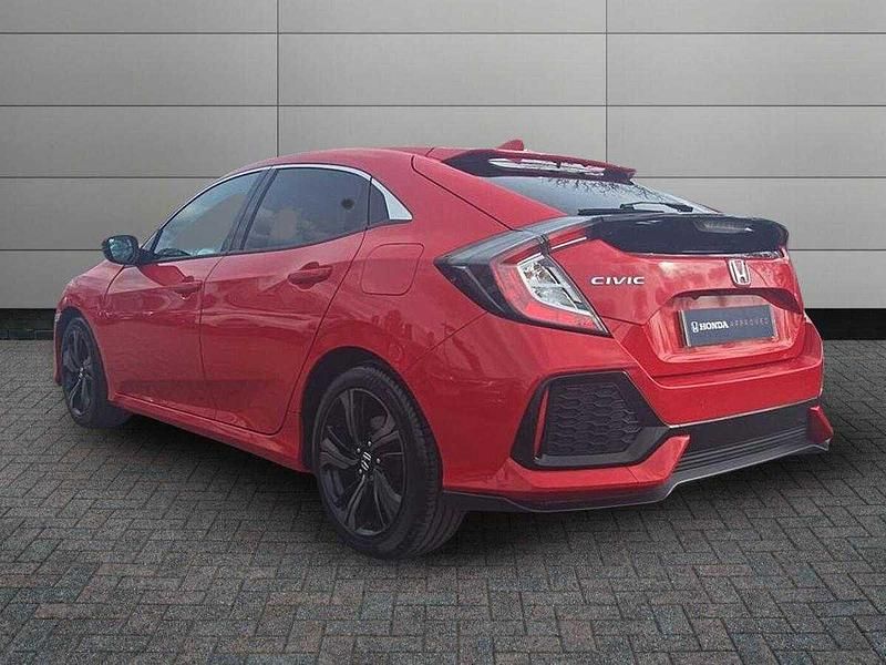 Begagnad Honda Civic SR 126 HK (92 kW) 2020 Röd