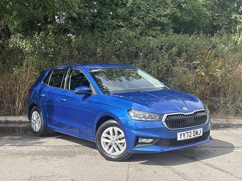 Race blue Used 2022 Skoda Fabia Comfort Hatchback | £13,290 (Fair price) - Image 1/4