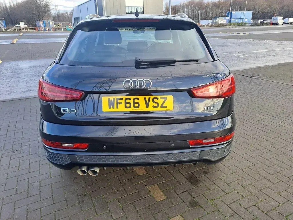 Used Audi Q3 S-Line 150 HP (110 kW) 2016 Black SUV