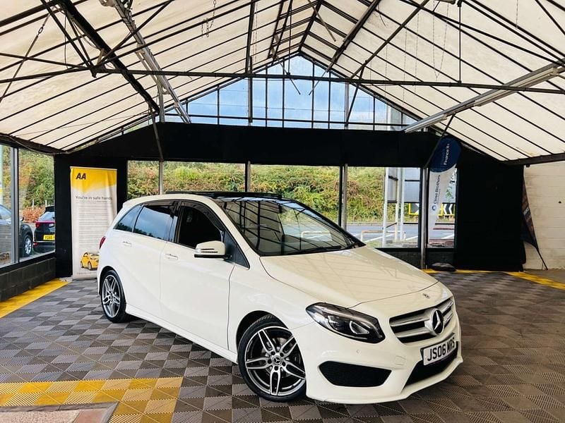 White Used 2018 Mercedes B200 AMG Line Premium Plus MPV | £13,000 (Fair price) - Image 1/3