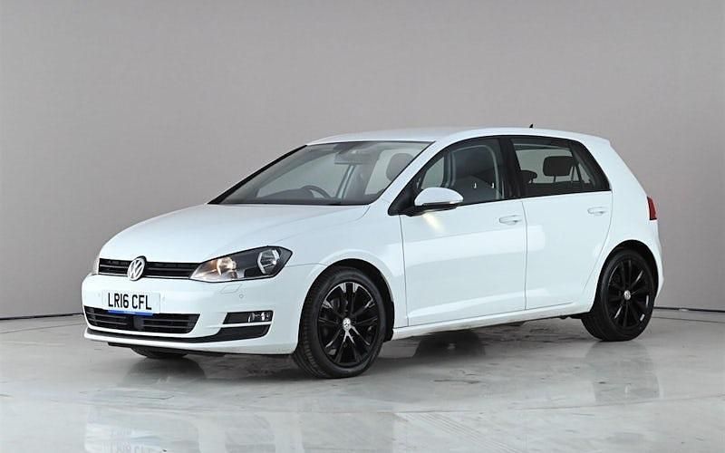 Used VW Golf VII Edition 110 HP (80 kW) 2016 White Hatchback