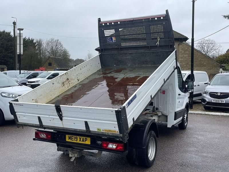 Used Ford Transit 130 HP (95 kW) 2019 White Cabriolet
