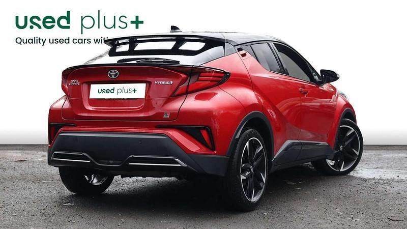 Used Toyota C-HR Sport 122 HP (89 kW) 2022 Red/black SUV