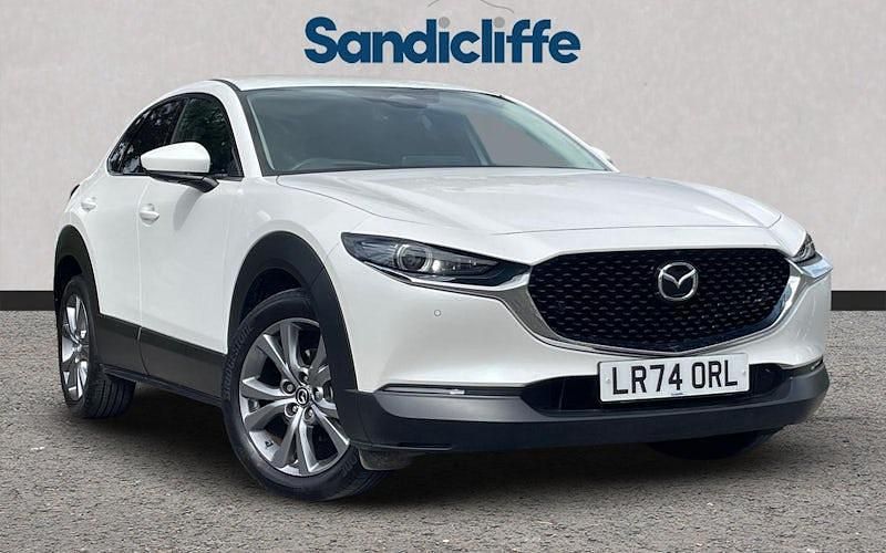 White Used 2024 Mazda CX-30 Takumi-Line SUV | £24,669 (Expensive) - Image 1/4