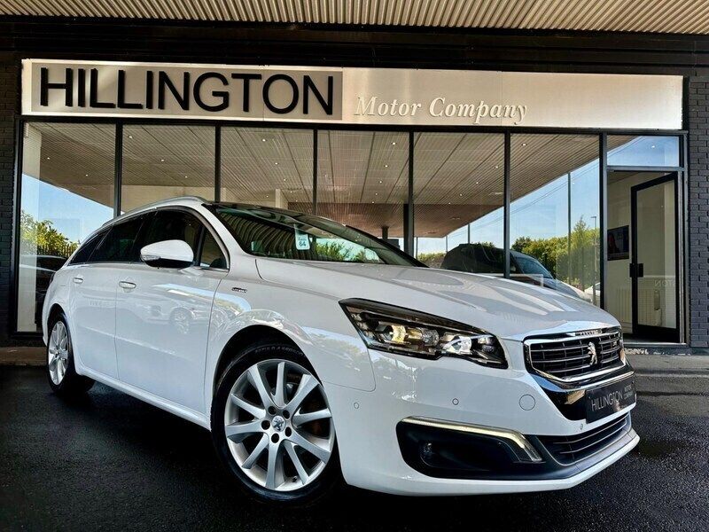 White Used 2015 Peugeot 508 GT-line Estate | £9,495 (Fair price) - Image 1/4