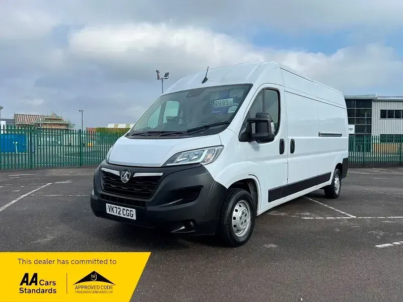 Used Vauxhall Movano S 2022 White