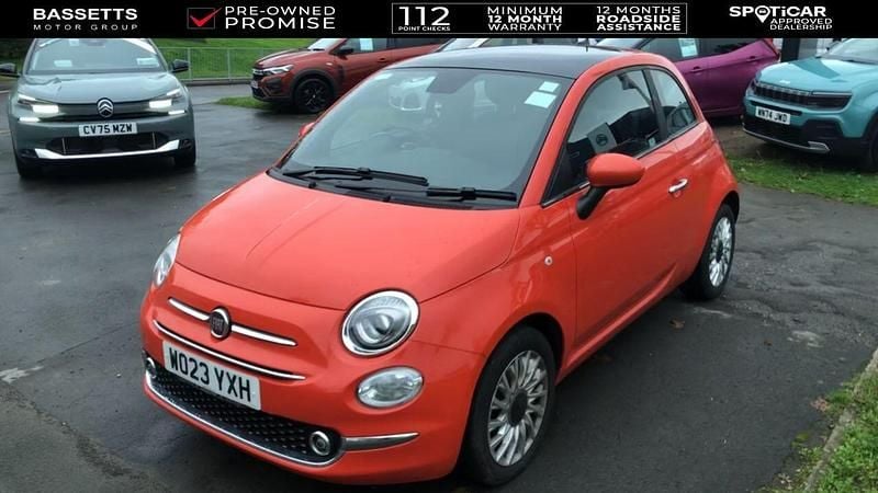 Used Fiat 500 S 70 HP (51 kW) 2023 Orange Hatchback