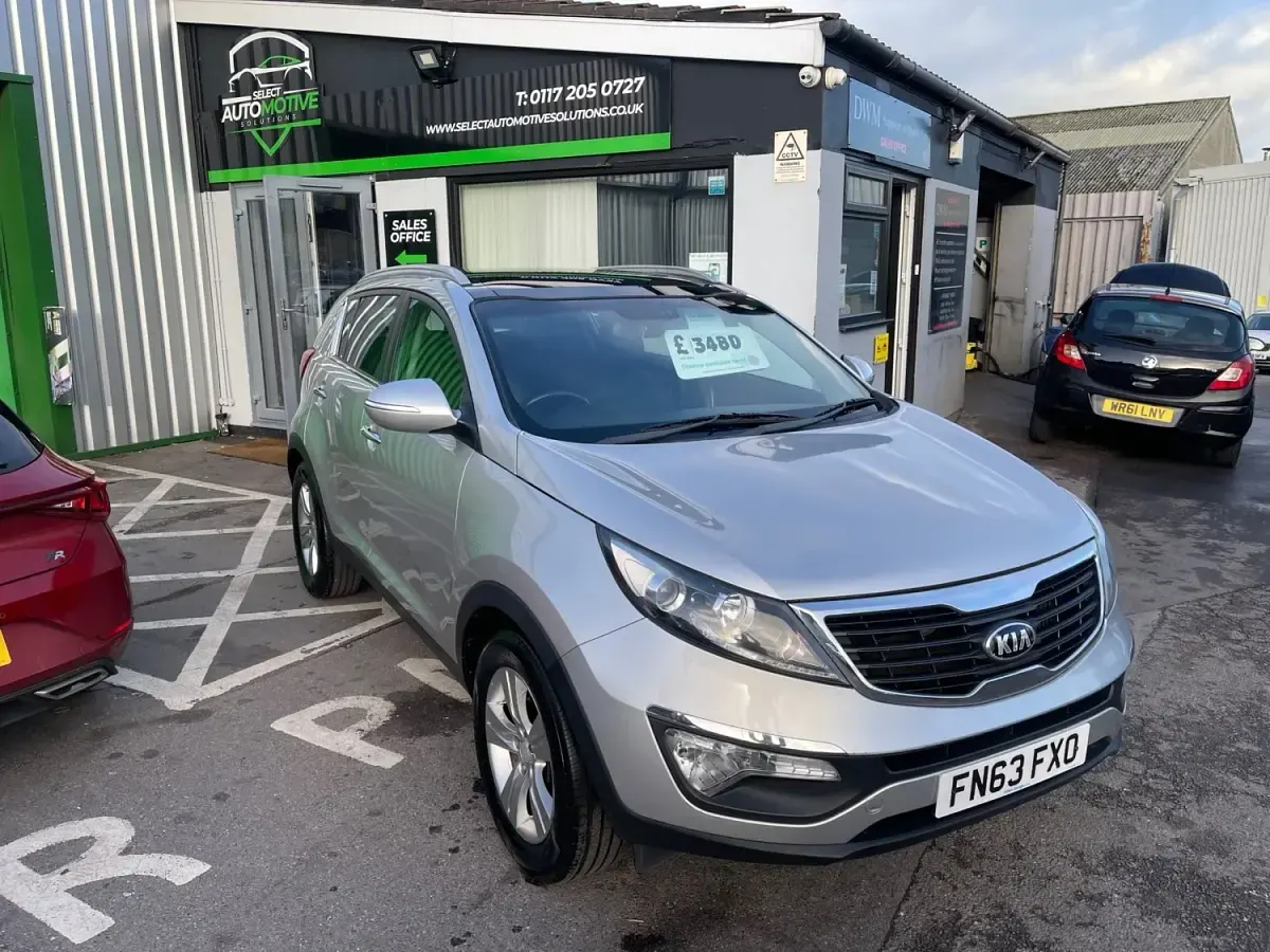 Usado Kia Sportage 114 HP (83 kW) 2013 Prateado SUV