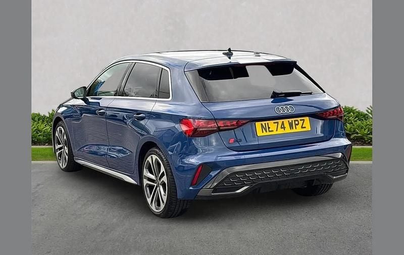 Used Audi A3 S-Line 113 HP (83 kW) 2024 Blue Hatchback