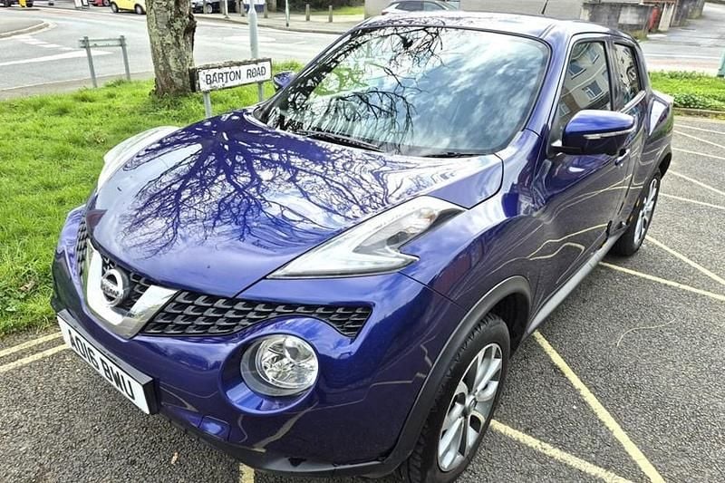 Used Nissan Juke Tekna 117 HP (86 kW) 2016 Blue SUV