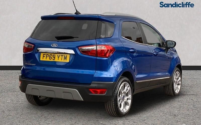 Used Ford Ecosport Titanium 125 HP (91 kW) 2022 Blue SUV