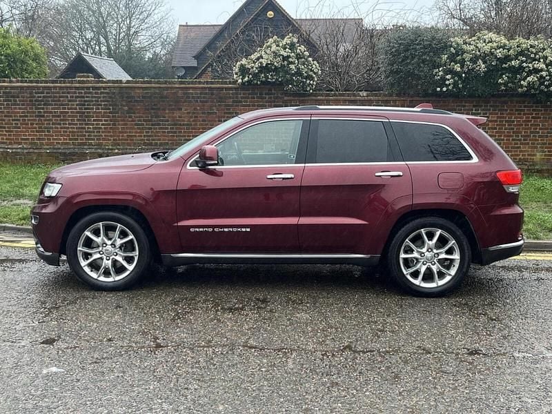 Used Jeep Grand Cherokee Summit 247 HP (181 kW) 2016 Red SUV