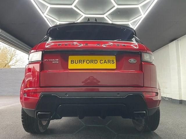 Used Land Rover Range Rover evoque HSE Dynamic 180 HP (132 kW) 2019 Red SUV