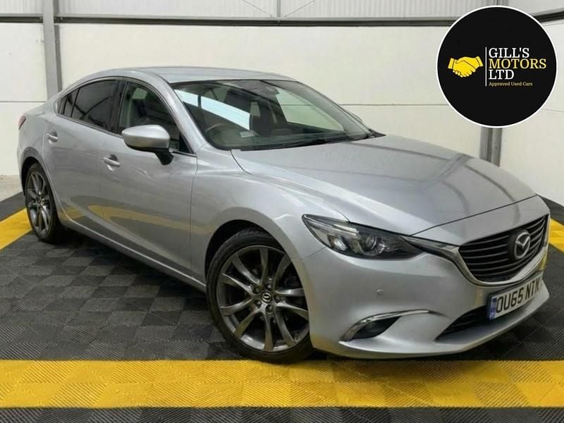Silver Used 2015 Mazda 6 Inclusive Sedan | £6,995 (Fair price) - Image 1/4