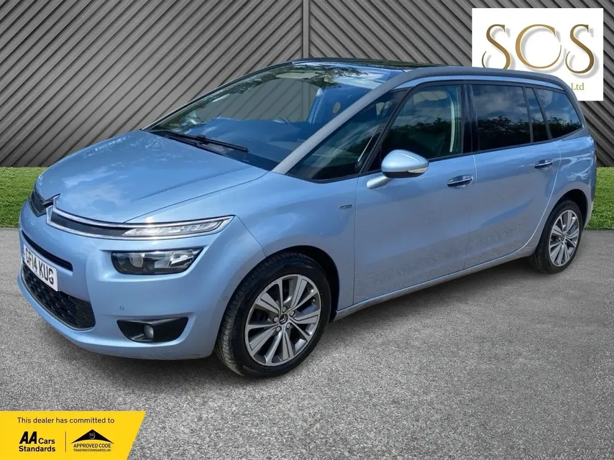 Used Citroën Grand C4 Picasso Exclusive 2014 Blue MPV