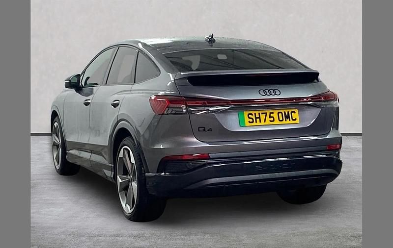 Used Audi Q4 Sportback e-tron Black Edition 210 kW (286 HP) 2025 Grey SUV