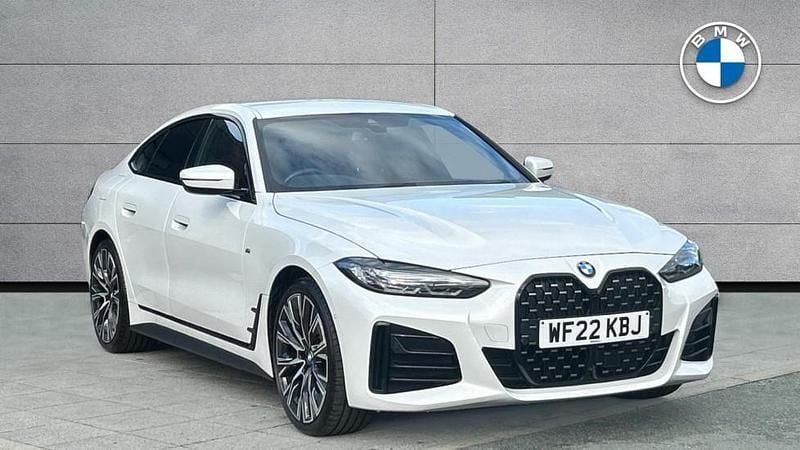 White Used 2022 BMW 420 Gran Coupé M Sport Coupe | £28,490 (Super price) - Image 1/4