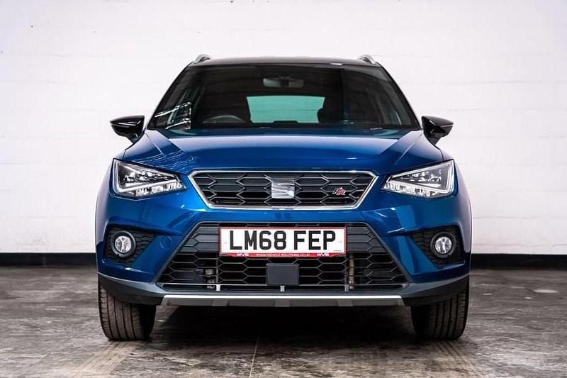Used Seat Arona FR 115 HP (84 kW) 2018 Blue SUV