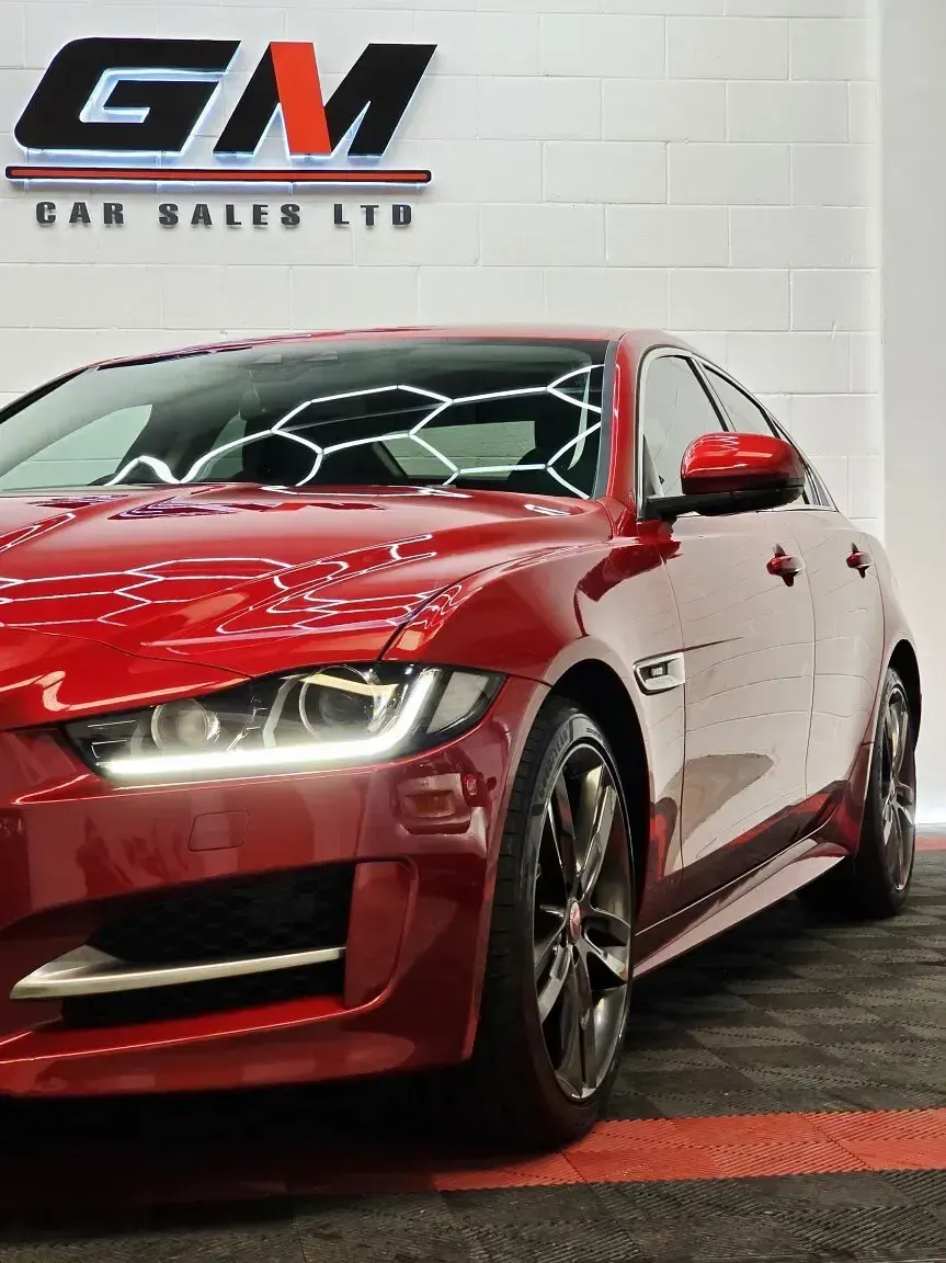 Used Jaguar XE R-Sport 2018 Red Sedan