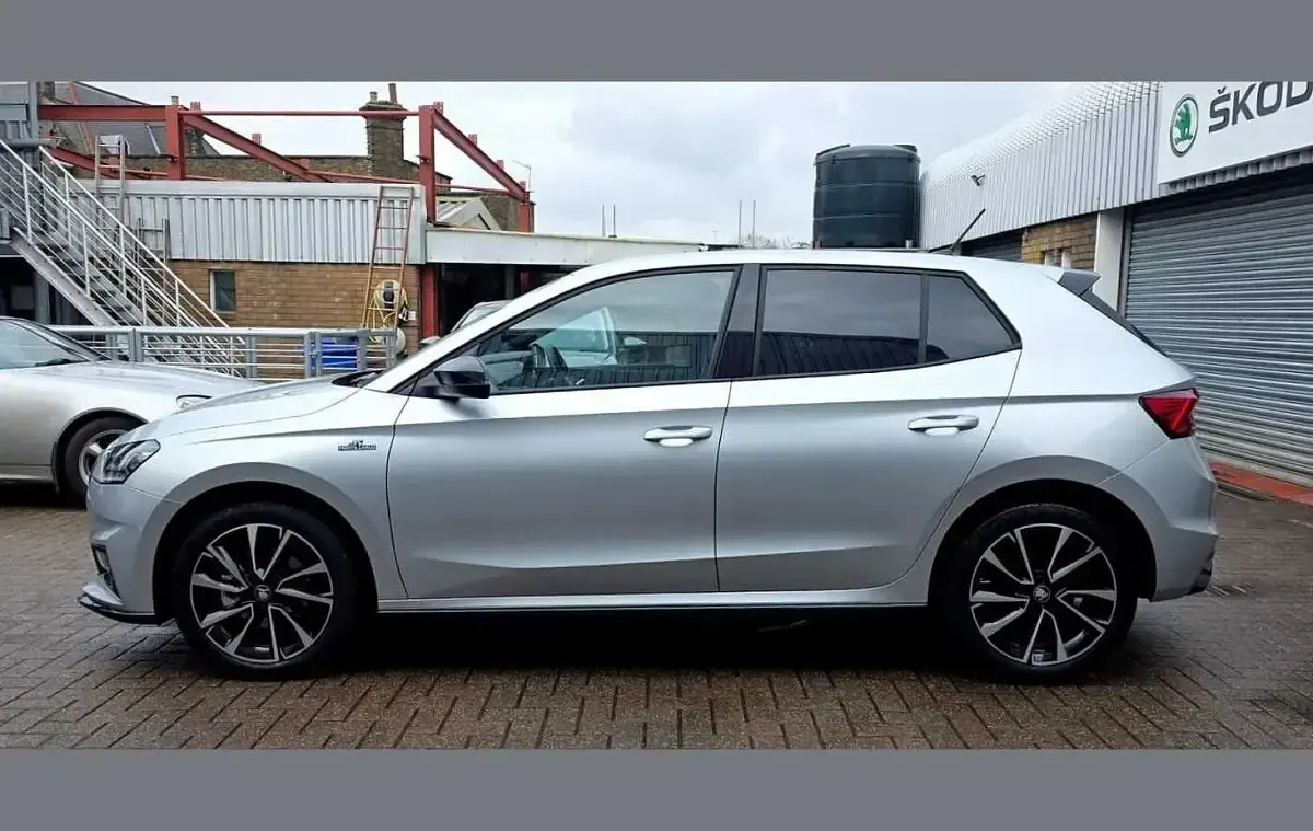 Used Skoda Fabia Monte Carlo 113 HP (83 kW) 2025 Brilliant silver metallic Hatchback