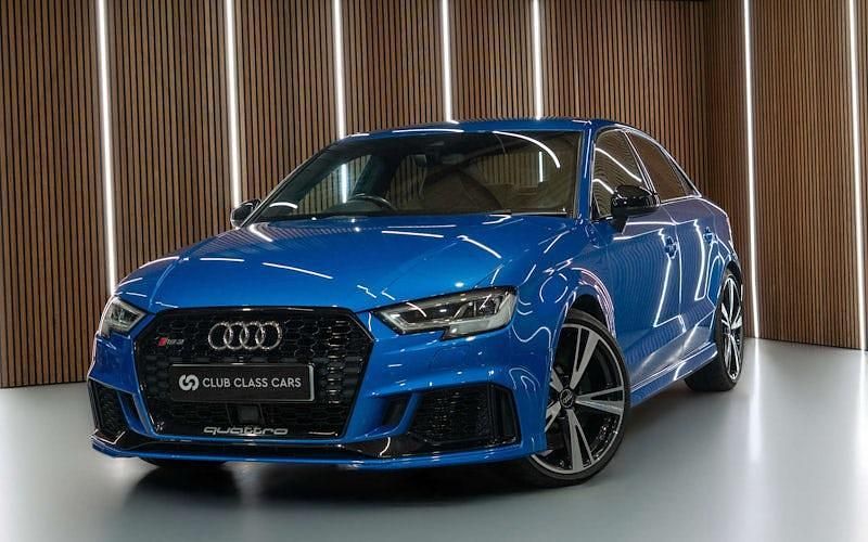 Used Audi RS3 Comfort 400 HP (294 kW) 2018 Blue Sedan