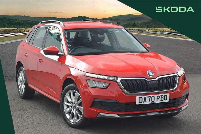 Corrida red Used 2020 Skoda Kamiq SE SUV | £13,495 (Fair price) - Image 1/4
