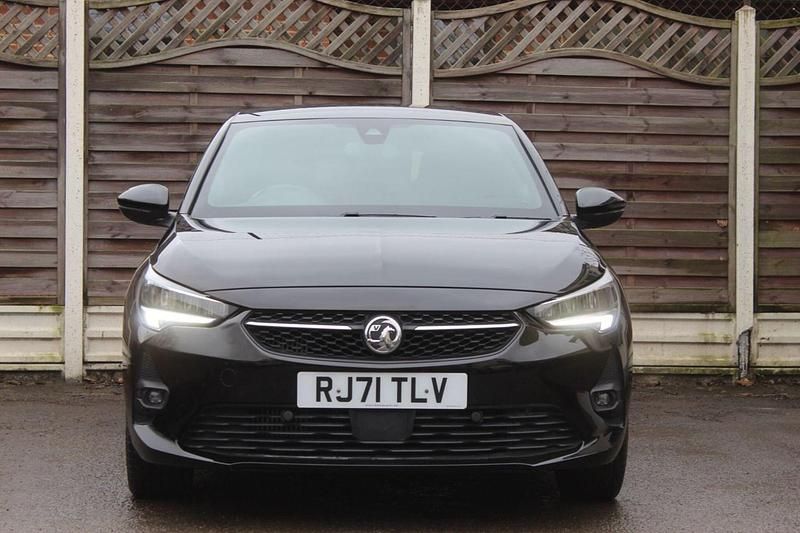 Used Vauxhall Corsa SRi 100 HP (73 kW) 2021 Black Hatchback