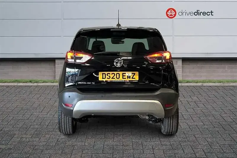 Used Vauxhall Crossland X SRi 110 HP (80 kW) 2020 Black SUV