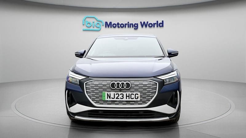 Used Audi Q4 Sportback e-tron S-Line 150 kW (204 HP) 2023 Blue SUV