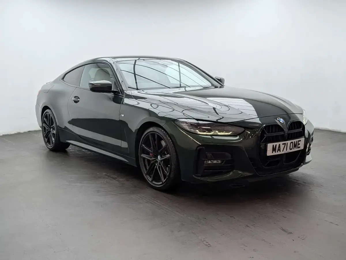 Used BMW 420 M Sport 181 HP (133 kW) 2021 Green Coupe
