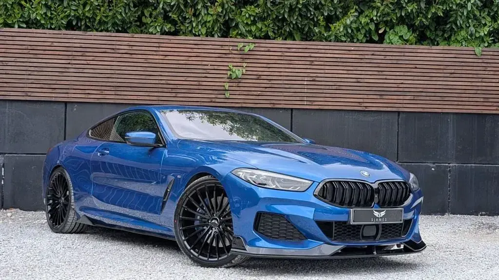 Used BMW 840 Coupé Comfort Edition 2018 Blue Coupe