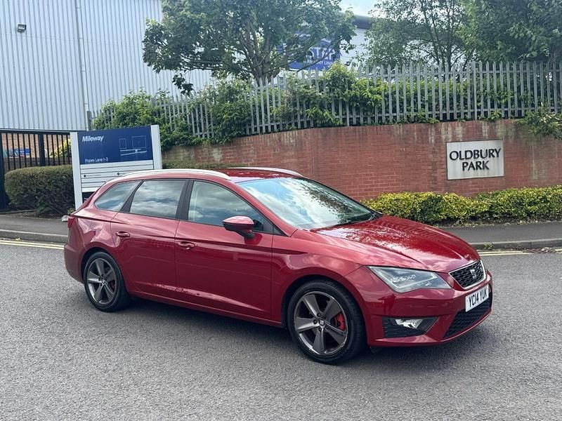 Used Seat Leon FR 2014 Red Estate
