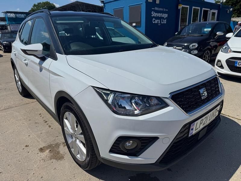 White Used 2021 Seat Arona SE Technology SUV | £12,695 (Fair price) - Image 1/4
